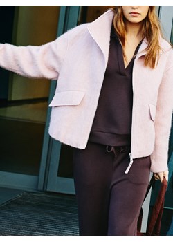 Reserved - Bluza z modalem - ciemnobrązowy ze sklepu Reserved w kategorii Bluzy damskie - zdjęcie 188107301