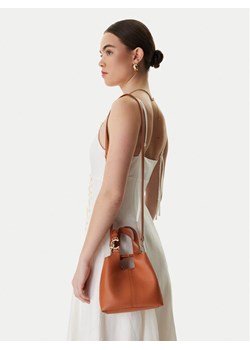 Torebka Coccinelle SHA Coccinelle C-Easy E1 SHA 58 01 01 Brązowy ze sklepu eobuwie.pl w kategorii Torebki damskie - zdjęcie 188108840