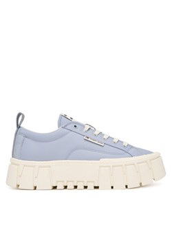 Sneakersy Tommy Jeans Tjw Flatform Chunky Sneaker EN0EN03036 Niebieski ze sklepu eobuwie.pl w kategorii Buty sportowe damskie - zdjęcie 188108852