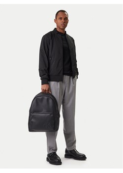 Calvin Klein Plecak Bold Ck Round Backpack LV04D3246G Czarny ze sklepu MODIVO w kategorii Plecaki - zdjęcie 188109040