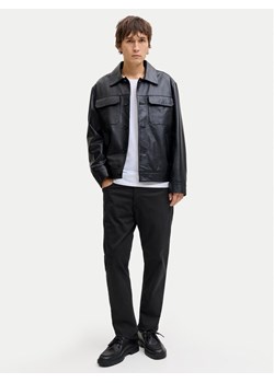 Jack & Jones Spodnie materiałowe Clark Finn 12293328 Czarny Regular Fit ze sklepu MODIVO w kategorii Spodnie męskie - zdjęcie 188109051