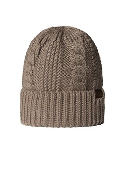 Czapka The North Face Oh-Mega 0A7WJJBOW1 - beżowa ze sklepu streetstyle24.pl w kategorii Czapki zimowe damskie - zdjęcie 188109372