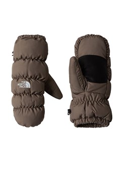 Rękawiczki damskie The North Face Montana 0A88JQBOW1 - brązowe ze sklepu streetstyle24.pl w kategorii Rękawiczki damskie - zdjęcie 188109374