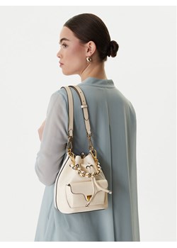 Torebka Coccinelle TFK Coccinelle Beat Generatio E1 TFK 23 03 01 Écru ze sklepu eobuwie.pl w kategorii Torebki worki - zdjęcie 188109920