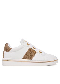 Guess Sneakersy FLPSTW FAL12 Biały ze sklepu MODIVO w kategorii Buty sportowe damskie - zdjęcie 188110122
