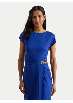 LAUREN RALPH LAUREN Sukienka koktajlowa 200P03763002 Niebieski Slim Fit ze sklepu MODIVO w kategorii Sukienki - zdjęcie 188110124