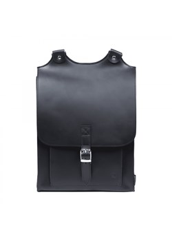 czarny plecak skórzany Karol ze sklepu Słoń Torbalski w kategorii Plecaki - zdjęcie 188110341