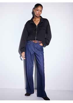 Mohito - Bluza z zamkiem - czarny ze sklepu Mohito w kategorii Bluzy damskie - zdjęcie 188110511