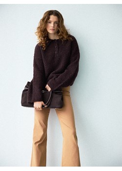 Mohito - Spodnie flare - brązowy ze sklepu Mohito w kategorii Spodnie damskie - zdjęcie 188110532