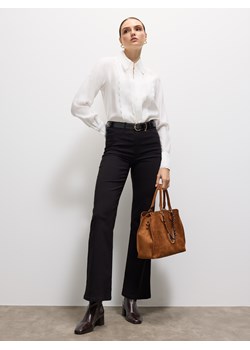 Mohito - Czarne spodnie flare - czarny ze sklepu Mohito w kategorii Spodnie damskie - zdjęcie 188110534