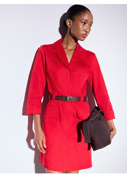 Mohito - Sukienka mini z paskiem - czerwony ze sklepu Mohito w kategorii Sukienki - zdjęcie 188110541