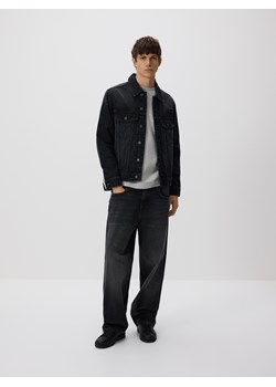 Reserved - Longsleeve boxy - szary ze sklepu Reserved w kategorii T-shirty męskie - zdjęcie 188111013