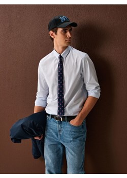 Sinsay - Krawat z nadrukiem w piki - wielobarwny ze sklepu Sinsay w kategorii Krawaty - zdjęcie 188111902