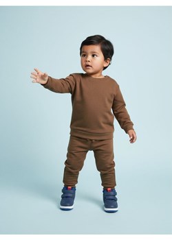 Sinsay - Bawełniana bluza crewneck 2 pack - kremowy ze sklepu Sinsay w kategorii Bluzy chłopięce - zdjęcie 188111921