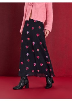 Sinsay - Spódnica midi w kwiaty - wielobarwny ze sklepu Sinsay w kategorii Spódnice - zdjęcie 188111943