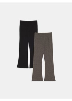 Sinsay - Spodnie dzwony 2 pack - wielobarwny ze sklepu Sinsay w kategorii Spodnie dziewczęce - zdjęcie 188112064