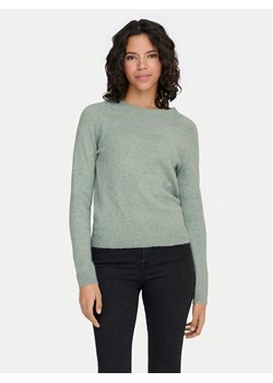 ONLY Sweter Rica 15204279 Zielony Regular Fit ze sklepu MODIVO w kategorii Swetry damskie - zdjęcie 188112251