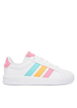 adidas Sneakersy Grand Court 3.0 KI6502 Biały ze sklepu MODIVO w kategorii Buty sportowe dziecięce - zdjęcie 188112320