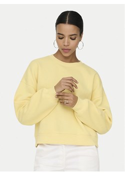 ONLY Bluza Best 15338727 Żółty Regular Fit ze sklepu MODIVO w kategorii Bluzy damskie - zdjęcie 188112342