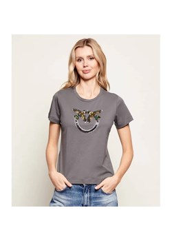 Pinko T-shirt QUENTIN | Regular Fit ze sklepu Gomez Fashion Store w kategorii Bluzki damskie - zdjęcie 188113610