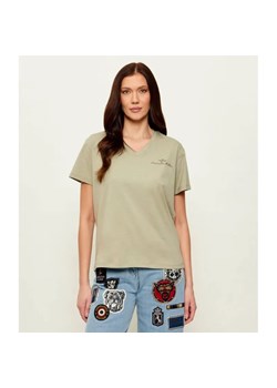 Aeronautica Militare T-shirt | Regular Fit ze sklepu Gomez Fashion Store w kategorii Bluzki damskie - zdjęcie 188113660