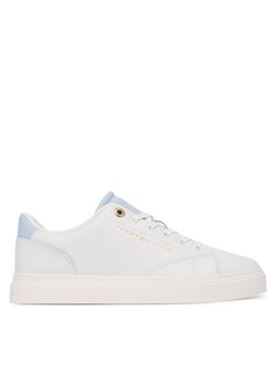 Sneakersy Tommy Hilfiger Th Feminine Cupsole Leather FW0FW09105 Biały ze sklepu eobuwie.pl w kategorii Buty sportowe damskie - zdjęcie 188114810