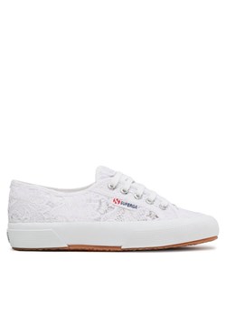 Trampki Superga 2750 Macrame S81219W Biały ze sklepu eobuwie.pl w kategorii Trampki damskie - zdjęcie 188114843