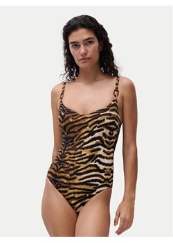 Chantelle Strój kąpielowy Vita C1A7R0 Brązowy ze sklepu MODIVO w kategorii Stroje kąpielowe - zdjęcie 188115160