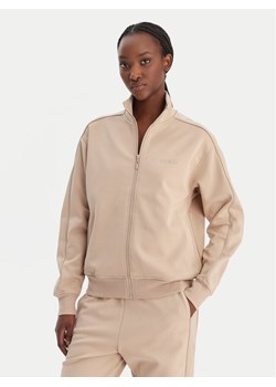 Guess Bluza V5BQ15 KCX22 Beżowy Regular Fit ze sklepu MODIVO w kategorii Bluzy damskie - zdjęcie 188115300