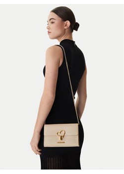 LOVE MOSCHINO Torebka JC4327PP1OLQ0110 Écru ze sklepu MODIVO w kategorii Kopertówki - zdjęcie 188115303