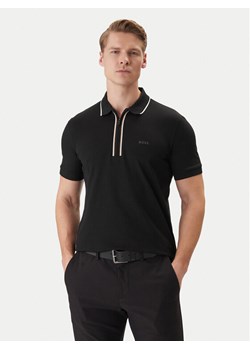 BOSS Polo 50555698 Czarny Regular Fit ze sklepu MODIVO w kategorii T-shirty męskie - zdjęcie 188115310
