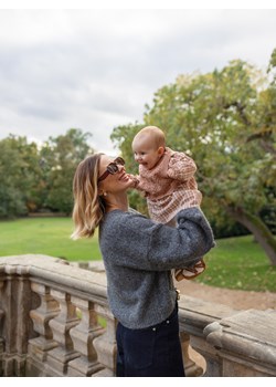 Reserved - Sukienka z kamizelką - brązowy ze sklepu Reserved w kategorii Sukienki niemowlęce - zdjęcie 188117091