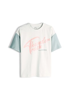 GATE Bawełniana koszulka z nadrukiem 8Y ze sklepu gateshop w kategorii T-shirty chłopięce - zdjęcie 188117301