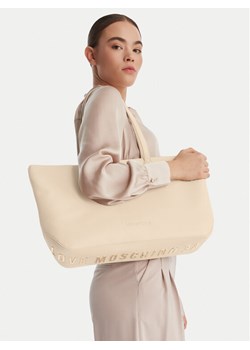 Torebka LOVE MOSCHINO JC4121PP1OLT0110 Écru ze sklepu eobuwie.pl w kategorii Torby Shopper bag - zdjęcie 188117450