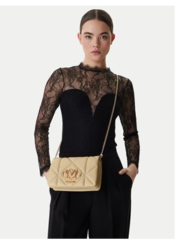 Torebka LOVE MOSCHINO JC4043PP1OLC0129 Beżowy ze sklepu eobuwie.pl w kategorii Kopertówki - zdjęcie 188117563