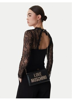 Torebka LOVE MOSCHINO JC4104PP1OLK0000 Czarny ze sklepu eobuwie.pl w kategorii Kopertówki - zdjęcie 188117574