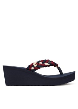 Japonki Tommy Hilfiger Th Wedge Braided Summer Sandal FW0FW09198 Kolorowy ze sklepu eobuwie.pl w kategorii Klapki damskie - zdjęcie 188117581