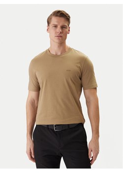 BOSS T-Shirt Thompson 01 50468347 Khaki Regular Fit ze sklepu MODIVO w kategorii T-shirty męskie - zdjęcie 188118384