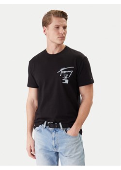 Tommy Jeans T-Shirt DM0DM22553 Czarny Regular Fit ze sklepu MODIVO w kategorii T-shirty męskie - zdjęcie 188118431