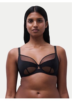 Chantelle Biustonosz z fiszbiną Halo C1AAMU Czarny ze sklepu MODIVO w kategorii Biustonosze - zdjęcie 188118511