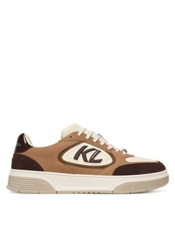 KARL LAGERFELD Sneakersy Kourtney KL53026 Brązowy ze sklepu MODIVO w kategorii Buty sportowe męskie - zdjęcie 188118514