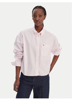 Tommy Jeans Koszula DW0DW22766 Różowy Regular Fit ze sklepu MODIVO w kategorii Koszule damskie - zdjęcie 188118520