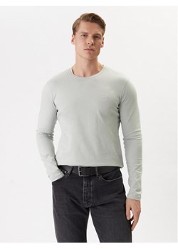 BOSS Longsleeve Tacks 50512111 Szary Regular Fit ze sklepu MODIVO w kategorii T-shirty męskie - zdjęcie 188118523