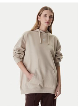 adidas Bluza Essentials KC9144 Beżowy Oversize ze sklepu MODIVO w kategorii Bluzy damskie - zdjęcie 188118532