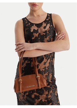 LOVE MOSCHINO Torebka JC4101PP1OLY0200 Brązowy ze sklepu MODIVO w kategorii Torebki damskie - zdjęcie 188118533