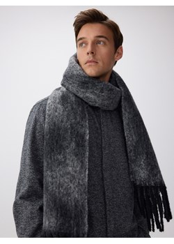 Reserved - Szalik z domieszką wełny - czarny ze sklepu Reserved w kategorii Szaliki męskie - zdjęcie 188119871