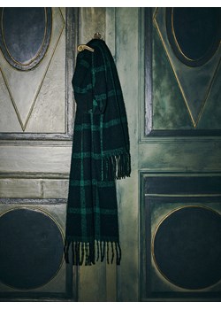 Reserved - Szalik w kratę - czarny ze sklepu Reserved w kategorii Szaliki męskie - zdjęcie 188119883