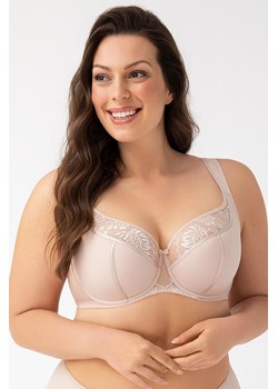 Biustonosz półusztywniany Gorsenia K647 Alicante beżowy ze sklepu kontri.pl w kategorii Biustonosze - zdjęcie 188120113