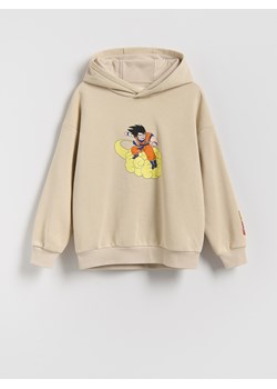 Reserved - Bluza DragonBall - beżowy ze sklepu Reserved w kategorii Bluzy chłopięce - zdjęcie 188120294
