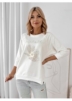 bluzka armitage ecru one size ze sklepu UBRA w kategorii Bluzki damskie - zdjęcie 188121334